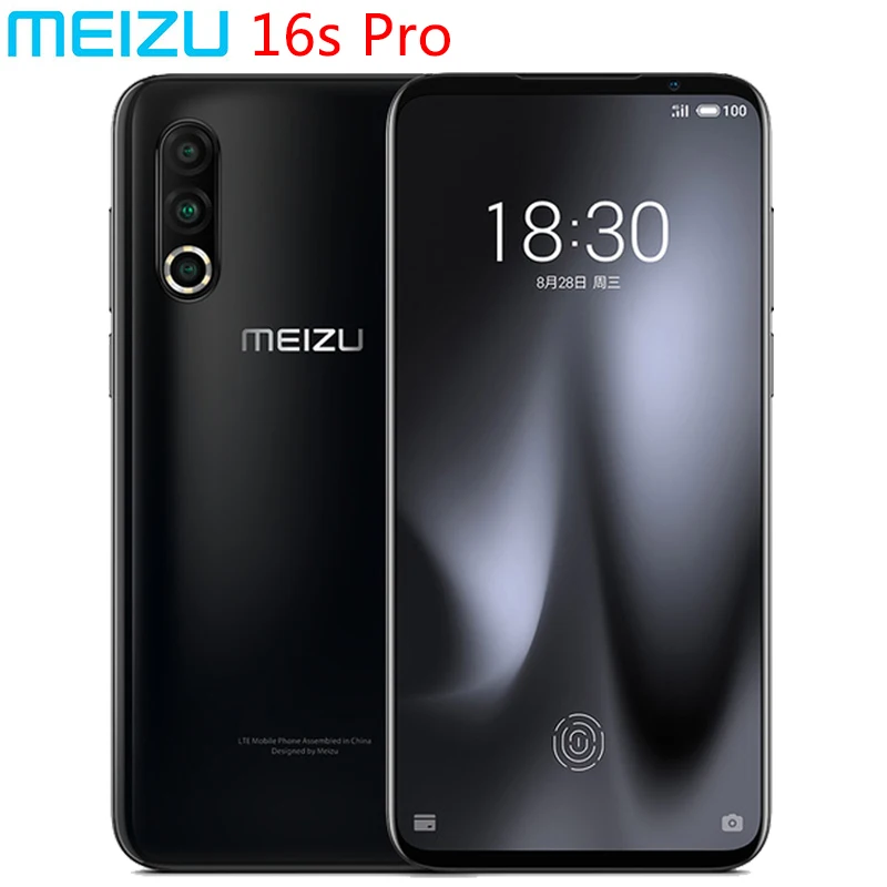 Оригинальный Meizu 16S Pro VOLTE 4G LTE 6G/8G 128G/256G Snapdragon 855 Plus Octa Core 6 2 &quotFHD + NFC сотовый телефон|Смартфоны| |