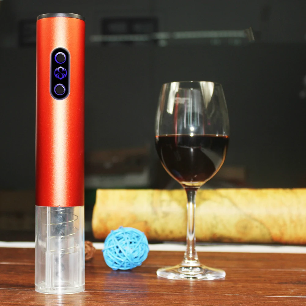 

New Electric Corkscrew Practical Red Wine Bottle Opener Wireless Automatic Aluminium Alloy Corkscrew
