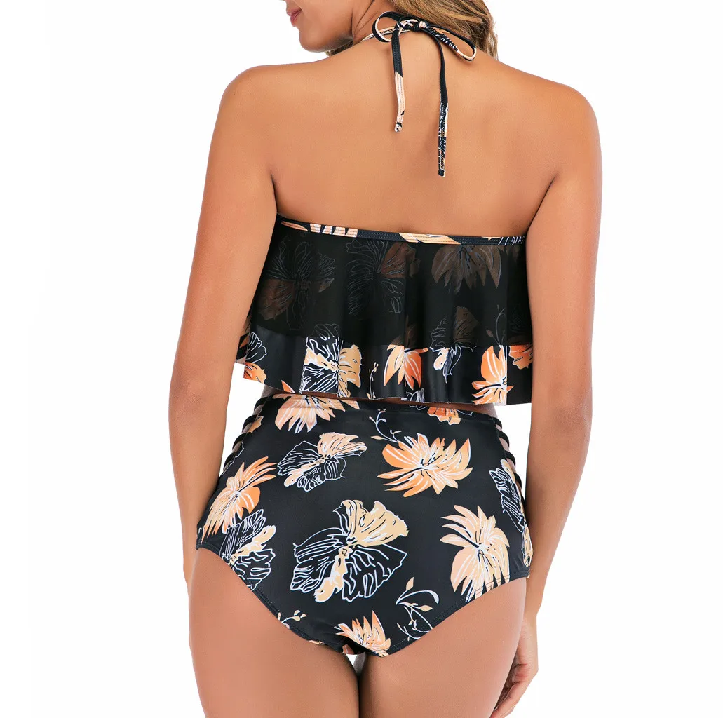 Новинка 2020 Женский комплект нижнего белья с ремешком комбинированное цветочное