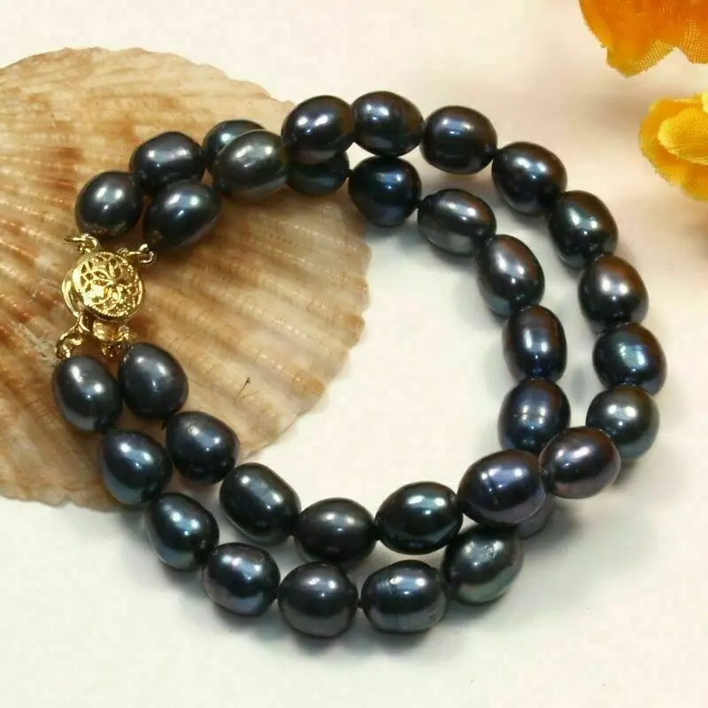 

Браслет из натурального пресноводного культивированного жемчуга, 2 ряда, 8-9 мм, 7,5 дюйма