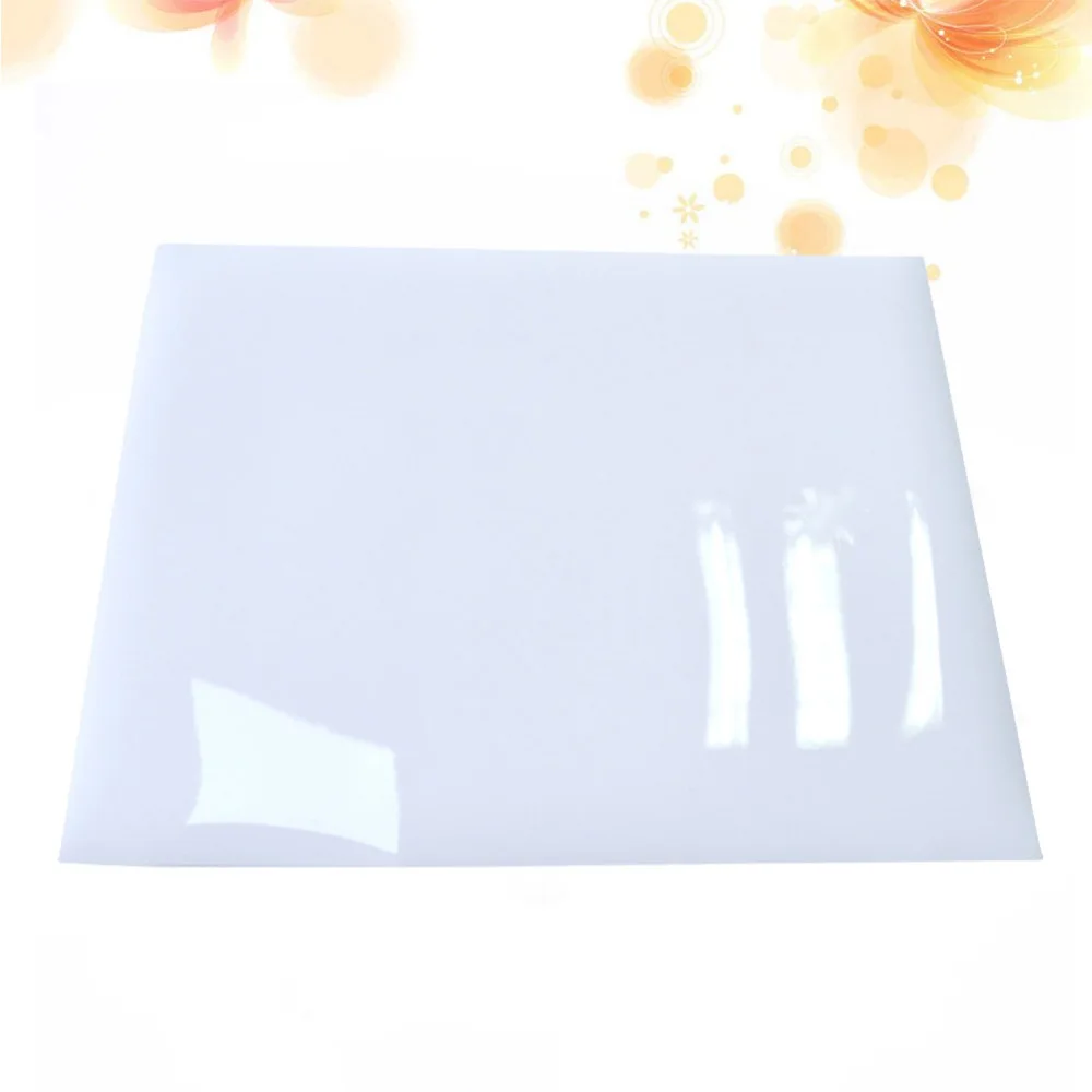 

Self-adhesive Small Whiteboard Drawing Board Sticker Whiteboard Wall Sticker Whiteboard(White)