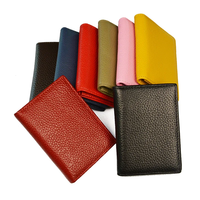 

100% Genuine Leather Business Name Card Case Large Capacity Cross Crocodile Saffiano Bank Card ID Holder Custom name logo
