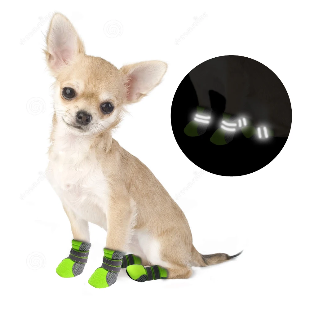 

Pet Dog Shoes Puppy Outdoor Soft Bottom For Cat Chihuahua Rain Boots Waterproof Boots Perros Mascotas Botas sapato para cachorro