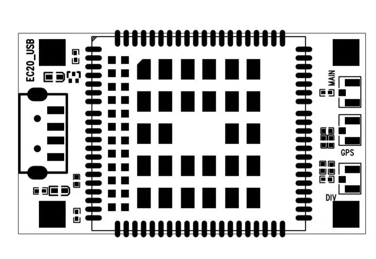 Quectel EC21-E/EC21-EU/EC21-A/EC21-V/EC21-AU/EC21-J/EC21-EC/EC21-KL USB электронный ключ с сим-карты usb маленький размер комплект для тестирования