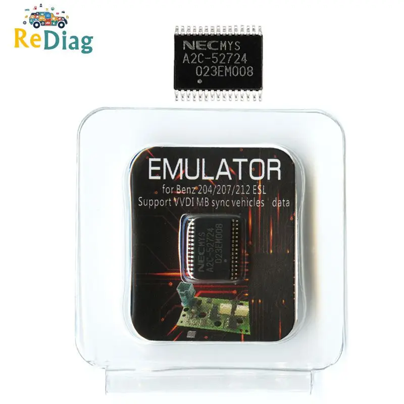 10 шт./лот ОСА ESL NEC эмулятор A2C 52724 чип для Mercedes Benz W204 W207 W212 использовать VVDI MB или CGDI