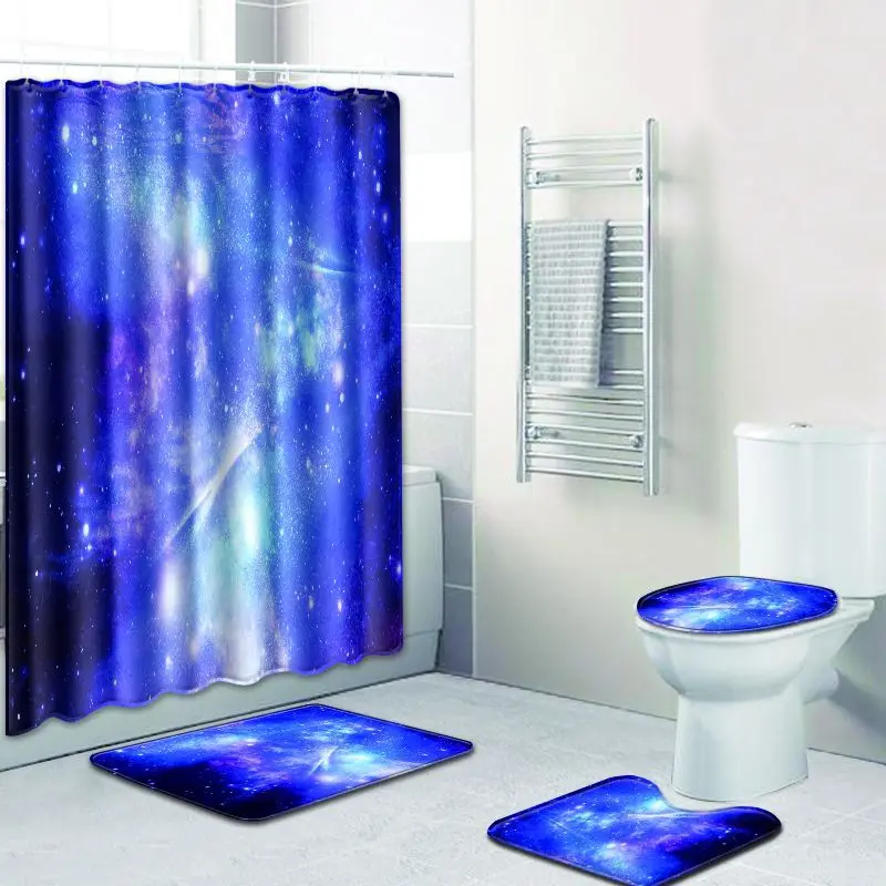 Красочные Шторки для душа с принтом ванны водонепроницаемый из полиэстера ткань