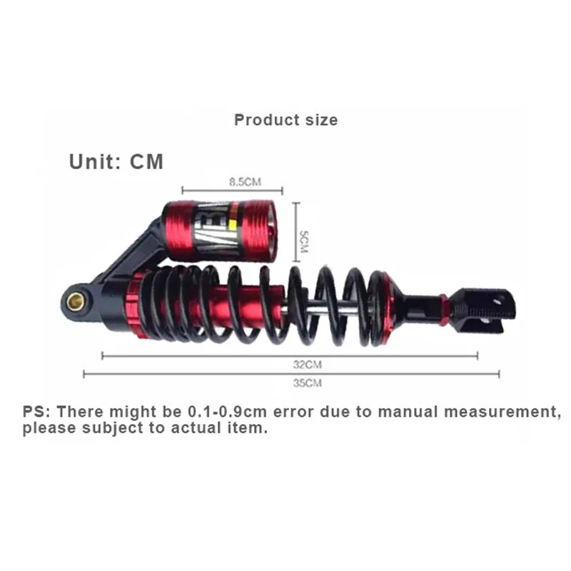 

Motorcycle Motification Air Shock Absorber Fit For Honda for Suzuki ATV Go Kart Quad Dirt Sport Bikes Accessories