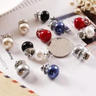 6 шт., брошь на булавке с искусственным жемчугом