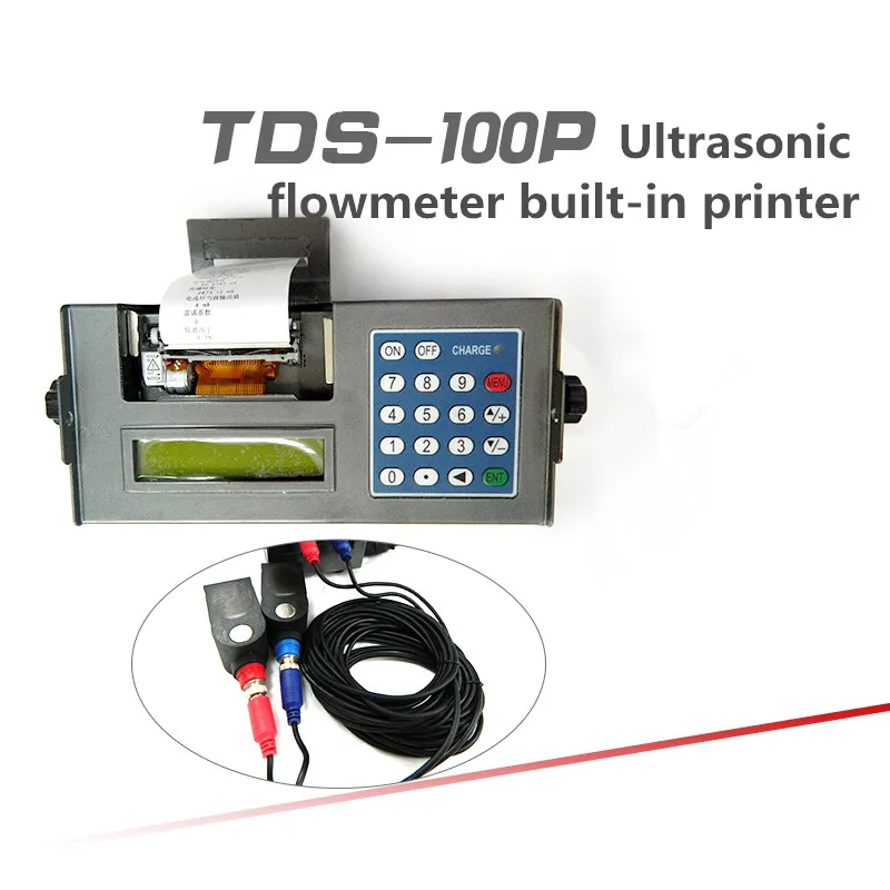 

TDS-100P Ultrasonic Flowmeter With Printer Modbus Communication Protocol S1(DN15~DN100mm)/M2(DN50~DN700mm)/L1(DN300~DN6000mm)