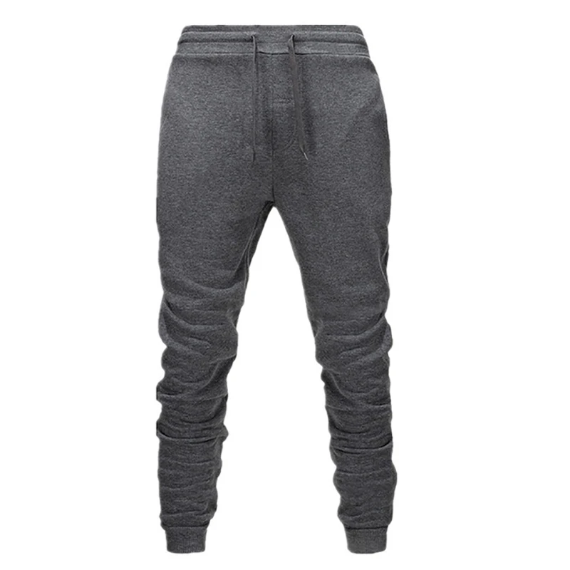 

Men Casual Joggers Pants Solid Thin Cargo Sweatpants Male Multi-pocket Trousers New Mens Sportswear Hip Hop Harem SweatpantS