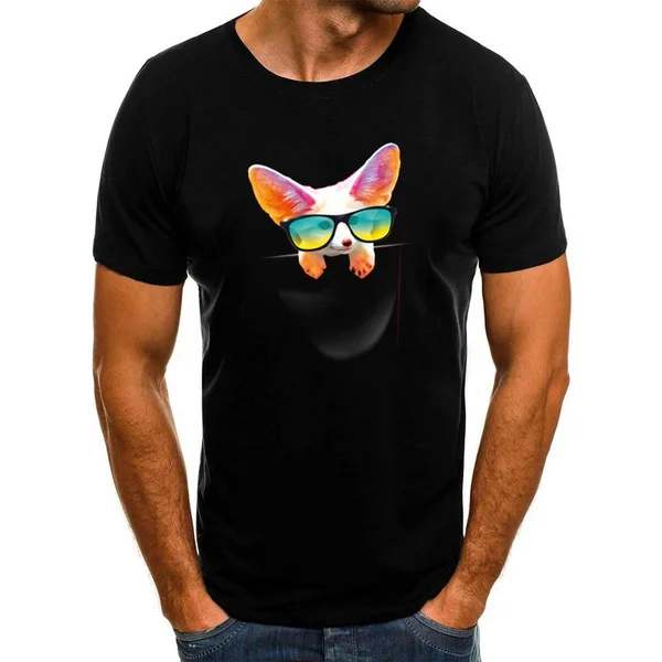 Карманный Фокси из мультфильма для мальчика бриз принт мужские футболки новые