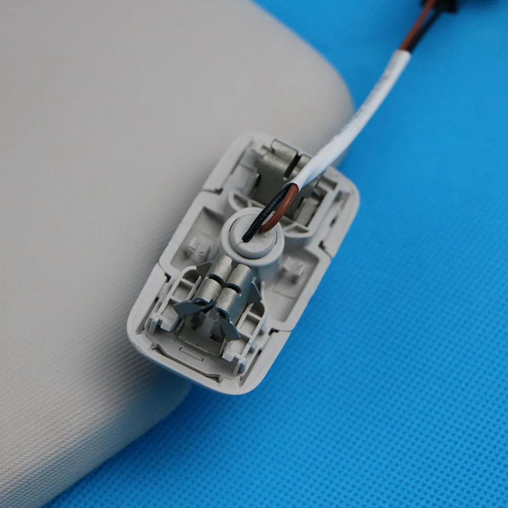 Серая Передняя Солнцезащитная панель с зеркалом для макияжа VW Golf 7 MK7 SportsVan Jetta T-Cross