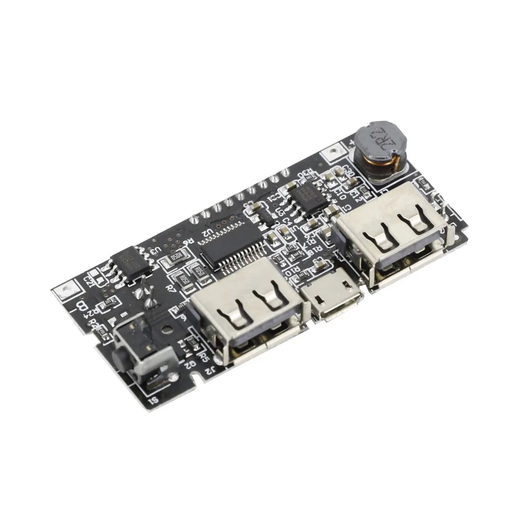 Автоматическая защита! Двойной USB 5V 1A 2.1A мобильный Банк питания 18650 литиевая