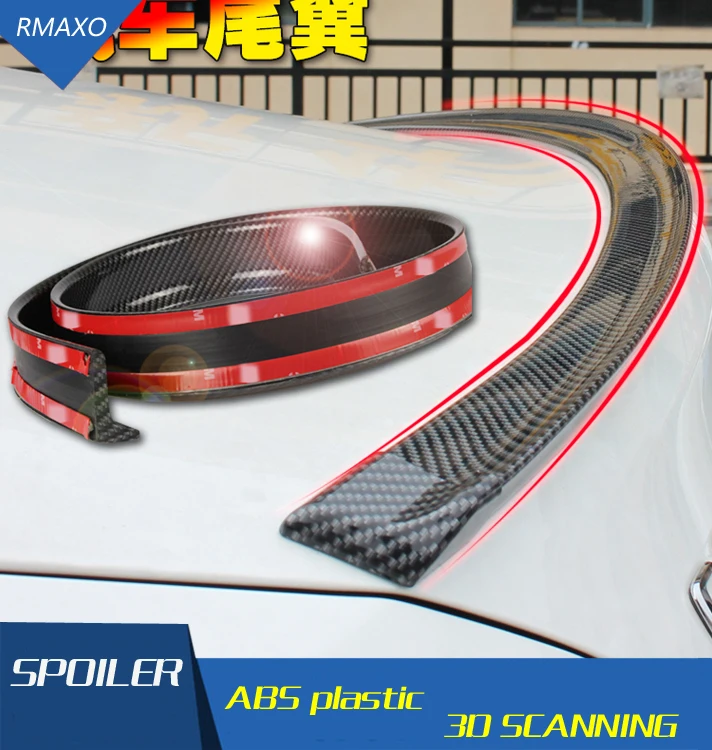 Универсальный Спойлер на крышу 1 5 м автомобильный Стайлинг спойлер из