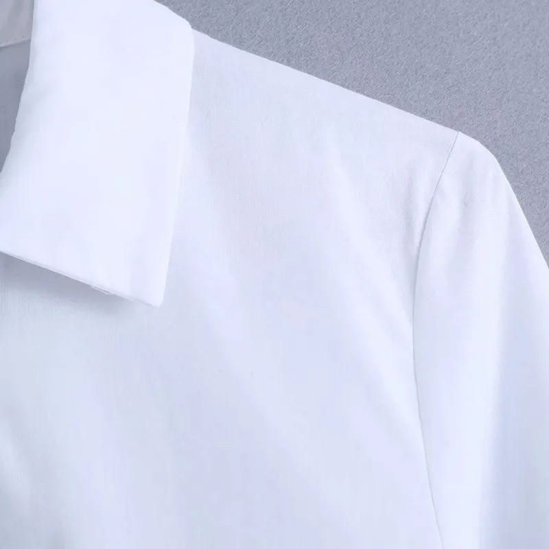 

Women Long Dress Party Sexy Summer Solid Full Sleeve A-line Casual Dress Turn Collar Loose Dress