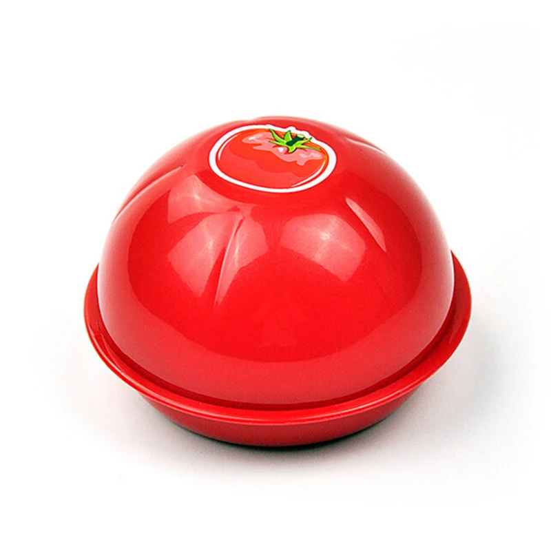 Овощной контейнер для еды лук чеснок авокадо помидоры лимон зеленый перец свежий