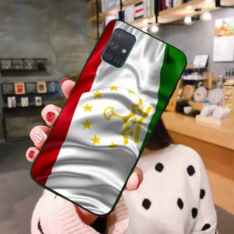 

Tajikistan National flag Phone Case For Samsung Galaxy A21S A01 A11 A31 A81 A10 A20E A30 A40 A50 A70 A80 A71 A51