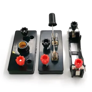 Студенческий физический Электрический эксперимент с обучающим оборудованием, батарейный блок AAоснование лампыпереключатель