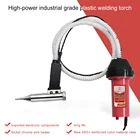 Пластиковый сварочный аппарат 220 В, тепловые пистолеты, шланг, Сварочная горелка горячего воздуха, сварочный пистолет, инструмент с набором насадок, 10 м, электрод, 1000 Вт