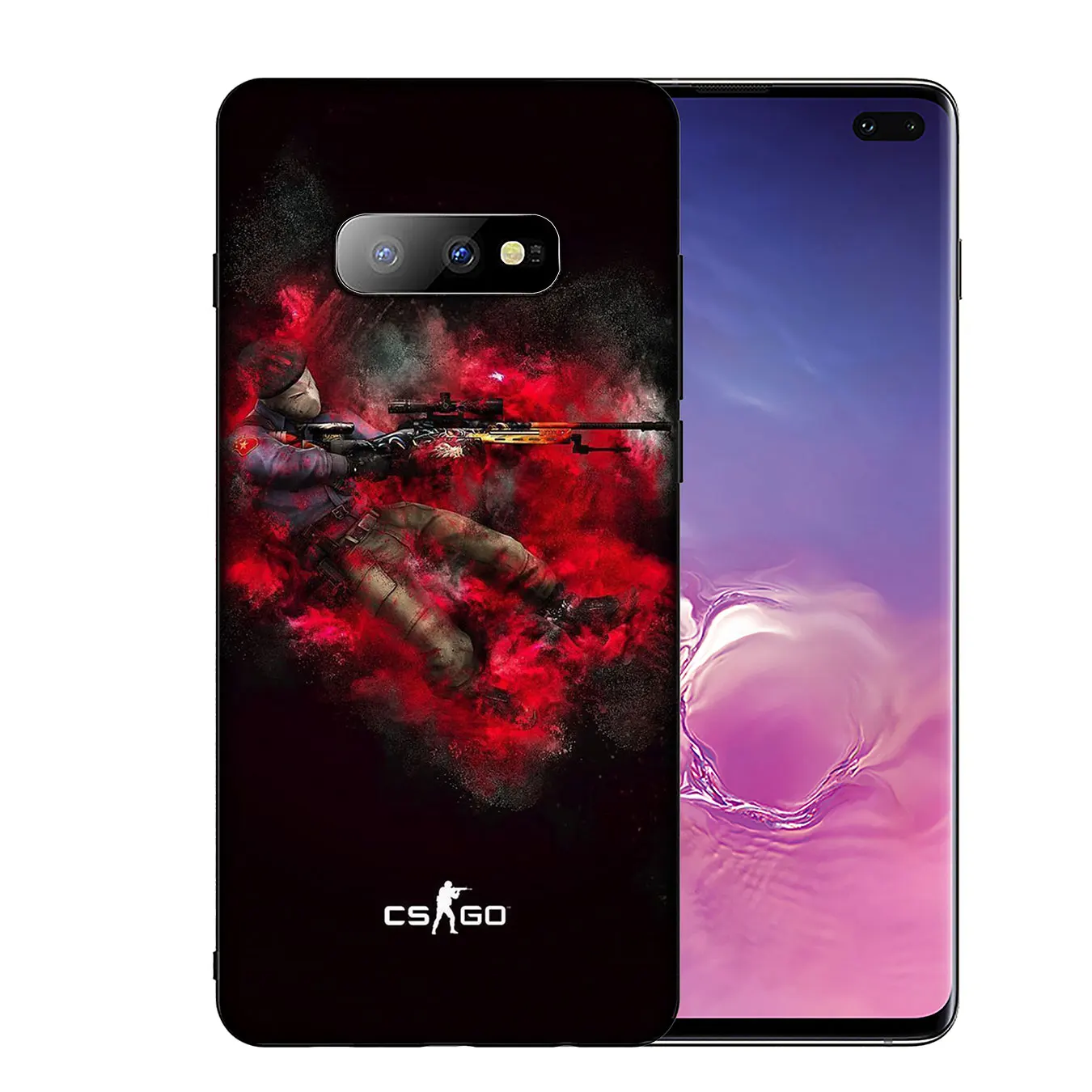 Мягкий силиконовый чехол для телефона IYICAO Counter Strike CS Go Samsung Galaxy S20 Ultra S10 Lite S9 S8 Plus S6 S7