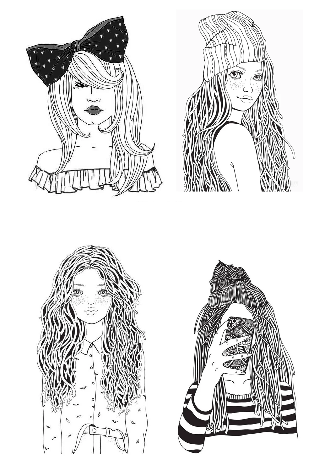 

The Girl With Flowers Clear Stamps Mold For DIY Scrapbooking Cards Making Decorate Crafts 2021 NEW Arrival