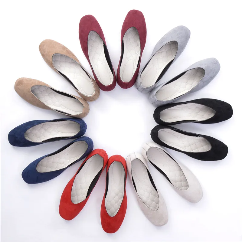 HEE GRAND/Женская обувь из флока на плоской подошве Замшевые женские Модные