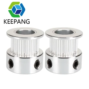 Шкив ГРМ GT2, 5 шт.лот, 1620 зубьев, алюминиевый, отверстие 4 5 6 8 мм, подходит для ремня GT2, ширина 6 10 мм, шкив