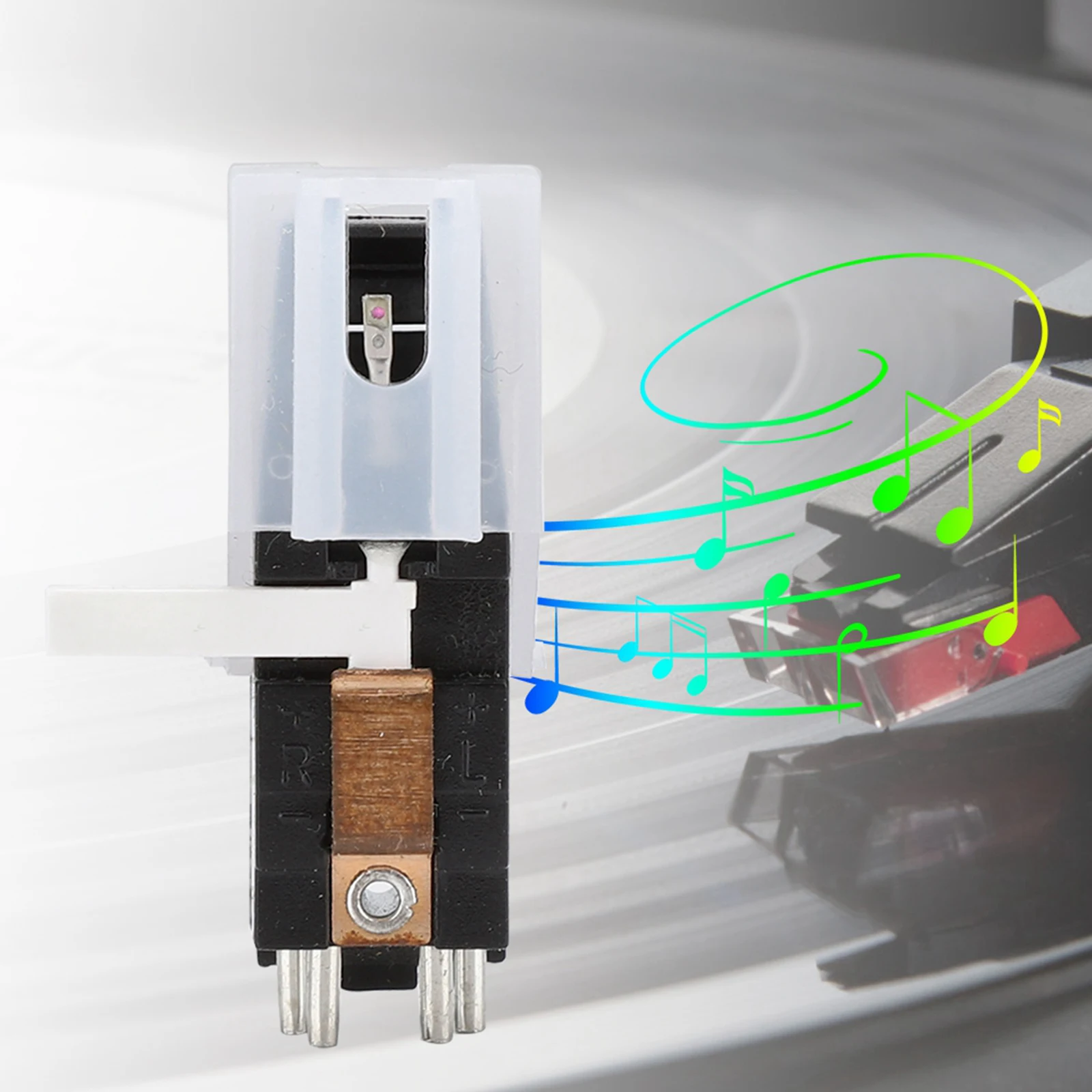 Магнитный патрон для смартфонов планшетов LP виниловая игла проигрывателя запись