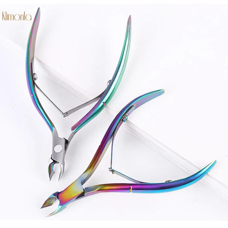 Ножницы для кутикулы из нержавеющей стали 1 шт. лазерная машинка стрижки ногтей