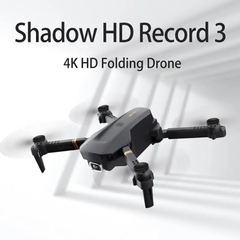 

Дрон с двойной камерой 4K HD 2,4G Wi-Fi FPV высокопрочный корпус из АБС-пластика складной Аккумулятор для селфи