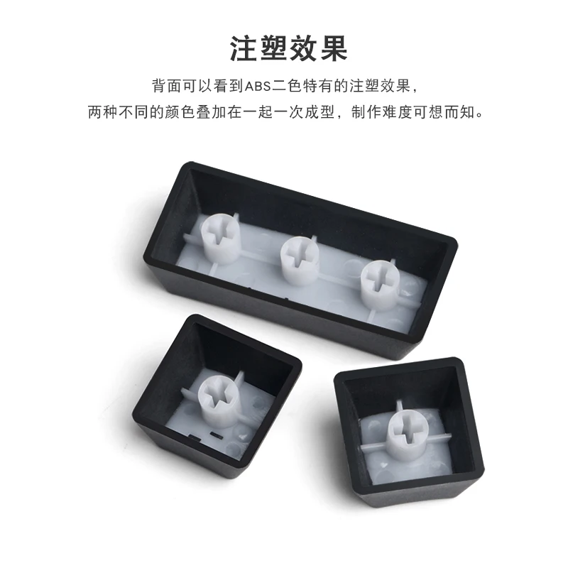 Полупрозрачная механическая клавиатура для ключей OEM профиль pbt keycap doubleshot литье