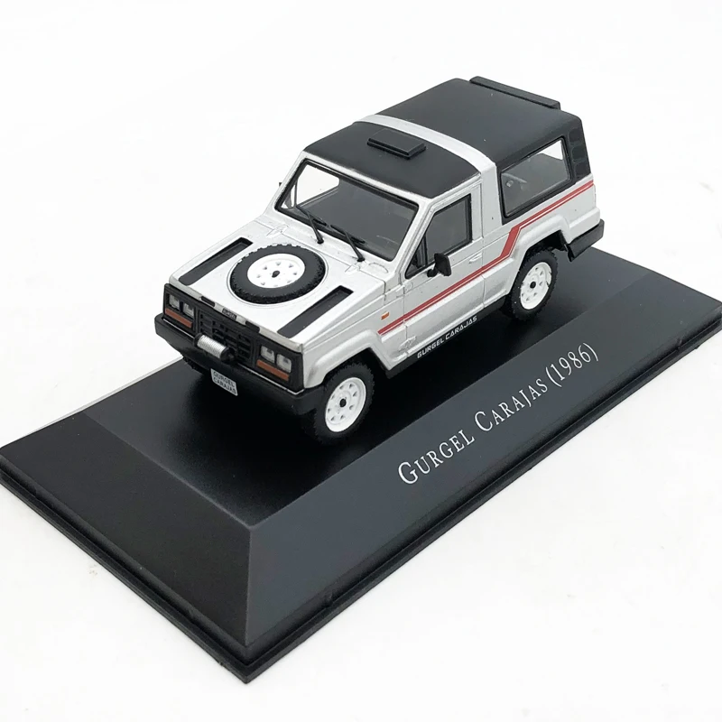 

IXO 1:43 1986 Gurgel Carajas SUV White Simulation Model Car