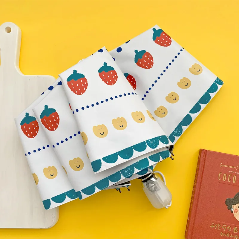 Детский креативный фотозонт зонтик с защитой от УФ лучей 3 складных подарка