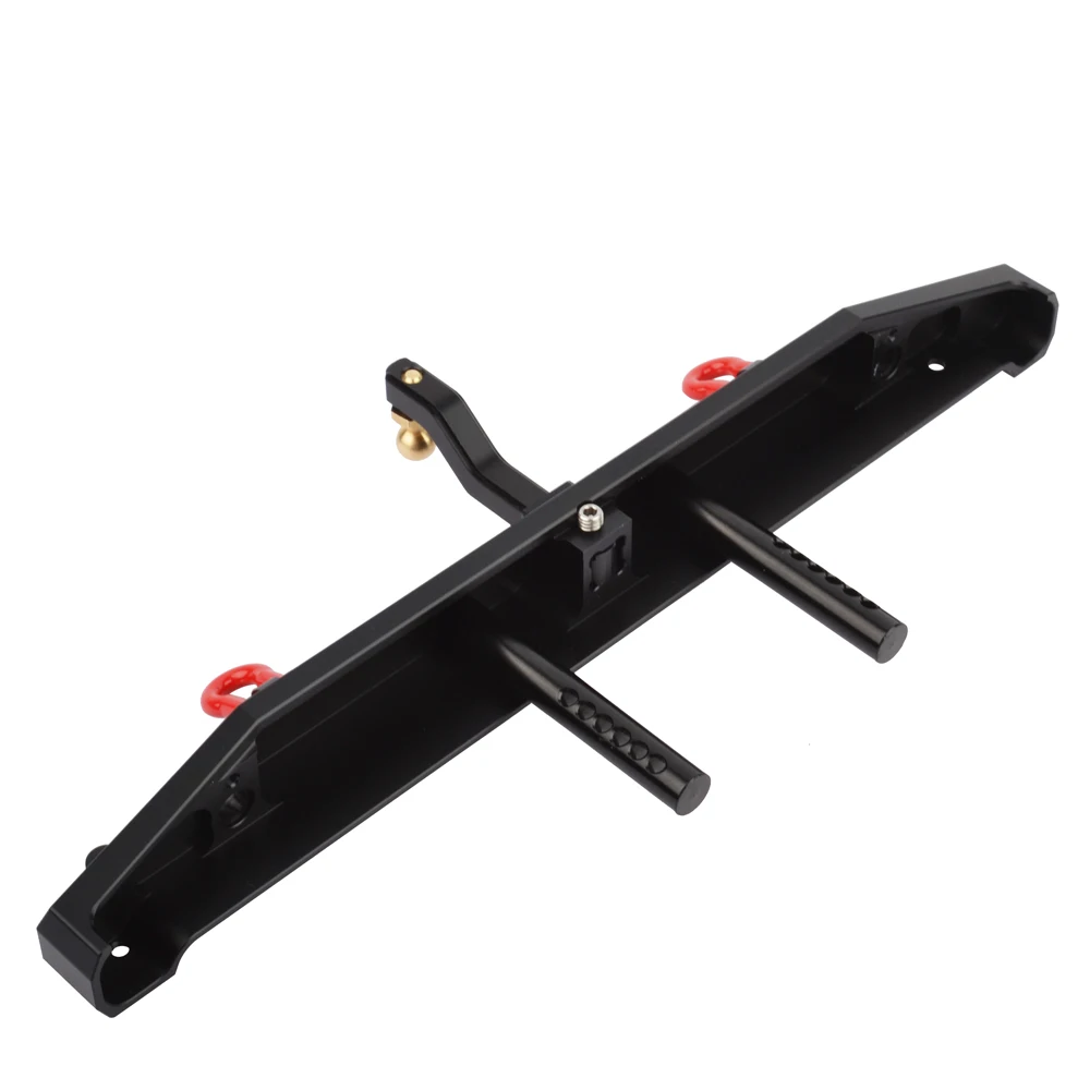 TRX4 Aluminum Alloy Rear Bumper with D-rings for 1/10 RC TRAXXAS TRX-4 Upgrade Parts | Игрушки и хобби