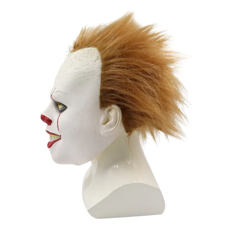 2019 stephen King's It Mask Pennywise Joker Full Face Overwatch аксессуары для косплея страшная маска