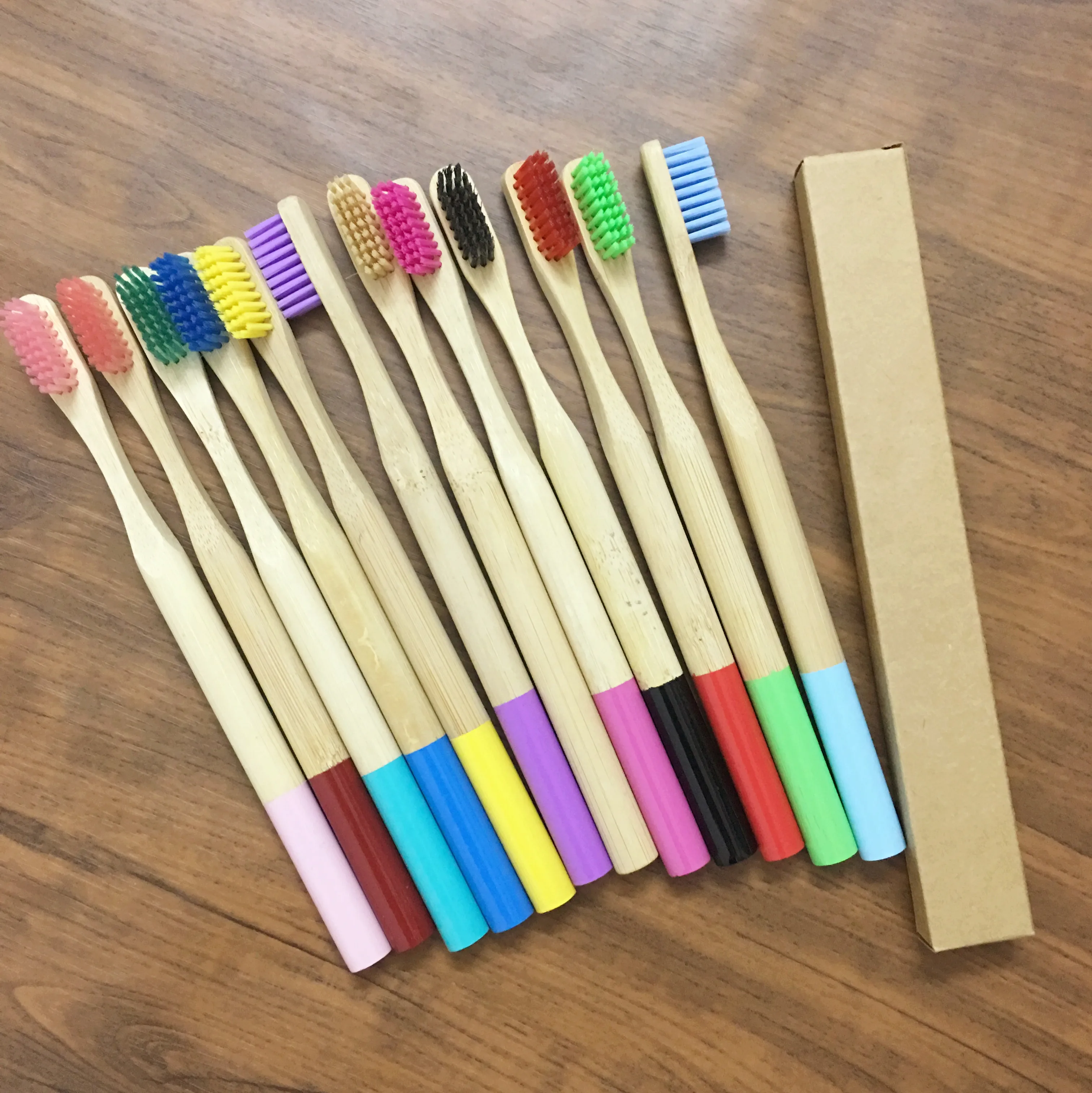 10 шт./упаковка бамбуковые зубные щётки | Красота и здоровье