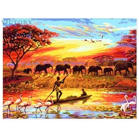diamond painting elephants full square afican animals diamond embroidery rhinestones 5d diy home decor wall art handicrafts gift