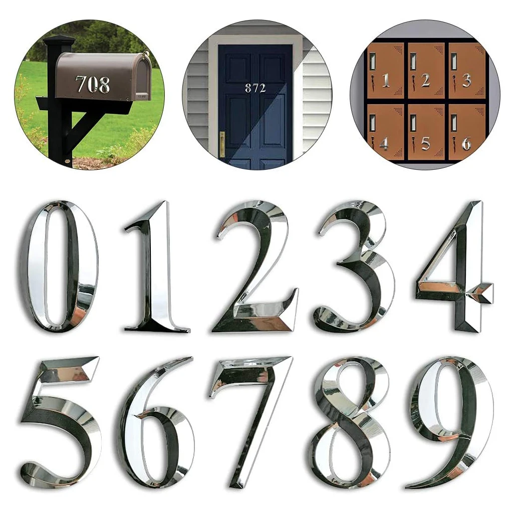 5 см наклейка с номером двери для дома гостиницы табличка самоклеящиеся