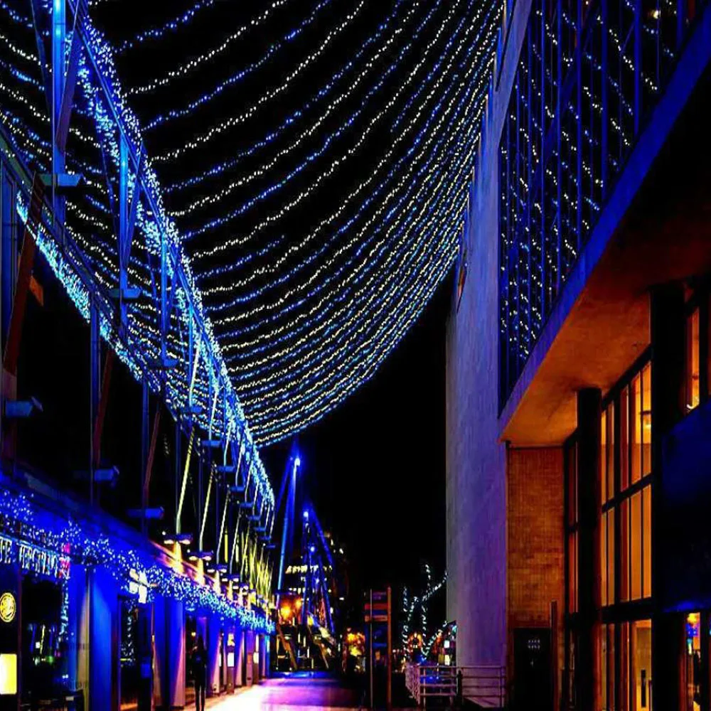 

10M 20M 30M 50M 100M Led String Fairy Light 110-220V EU/US Plug 8 Modes Christmas Lights For Wedding Party Holiday Lights