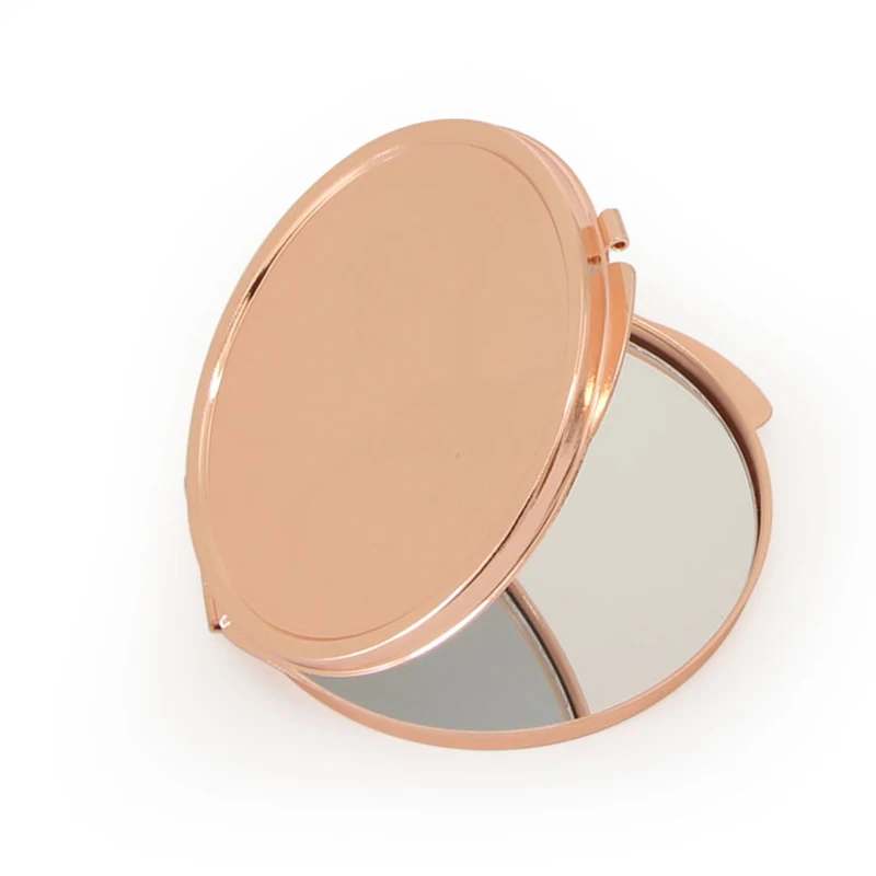 Новые рекламные подарки персонализированные двухстороннее карманное зеркало с