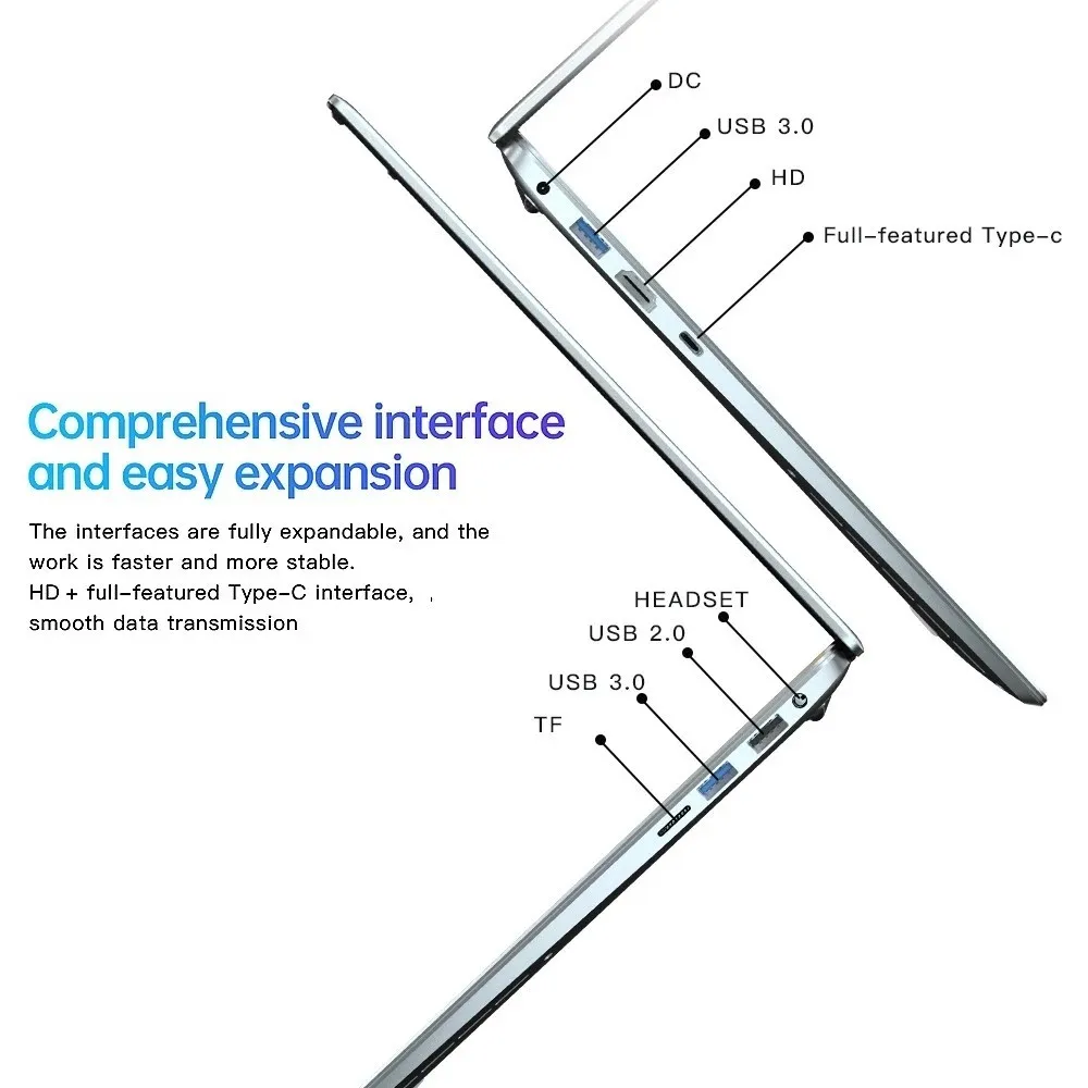 

2021 15.6 inch Laptop Notebook AMD 3150U CPU 2.4GHz-3.3GHz 1920*1080 IPS Screen HD Diaplay Windows 10 Ultra-Thin Office Laptop