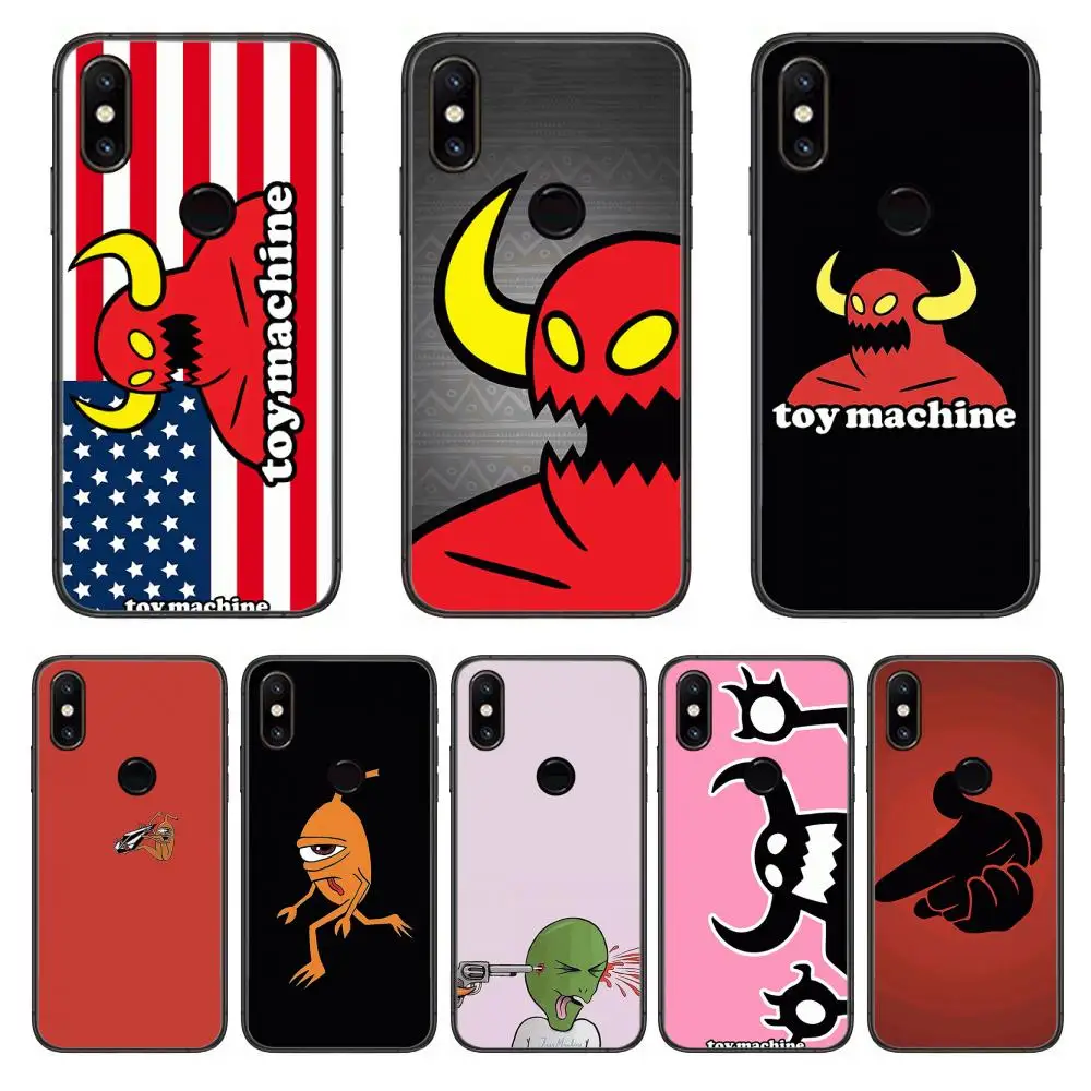 

Trendy skateboard case Phone Case For xiaomi M2 C3 X3 F2 Lite NFC 6 5 x Poco k30 Pro Anime Black Cover Silicone Back Pretty