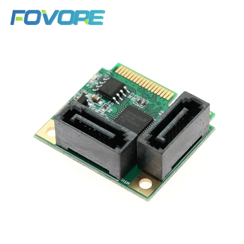Адаптер-переходник Mini PCI-E PCI Express на SATA 3 0 адаптер для жесткого приводной
