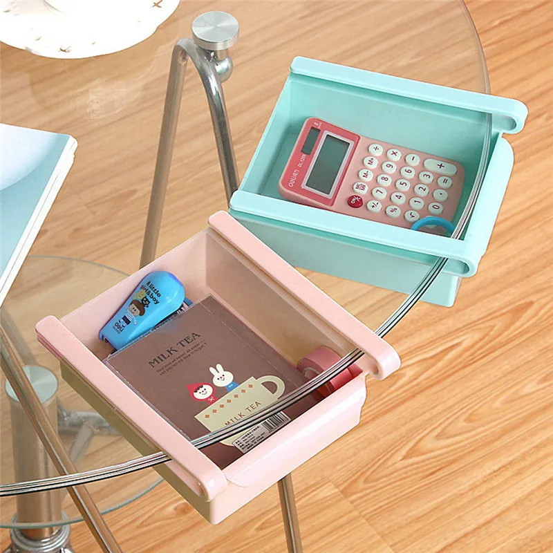 Скользящий кухонный органайзер для экономии места в холодильнике морозильной