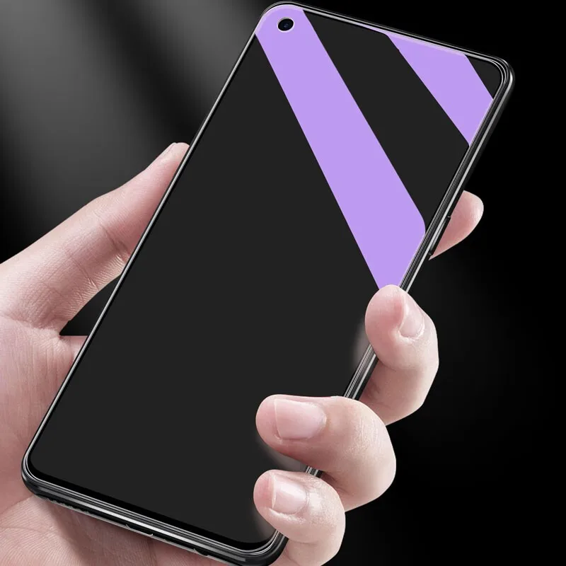 For Huawei Y5P Y7P 2020 Anti Blue Tempered Glass Screen Protector Y6 Y7 Pro Y9 Prime 2019 Y8S Y9S Safety | Мобильные телефоны и