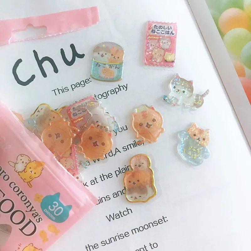 50 шт. Rilakkuma Sumikko Gurashi прозрачный журнал Декоративные наклейки для скрапбукинга |