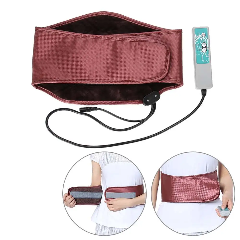 Электрический обогревающий поясной ремень инфракрасное тепловое лечение снятие