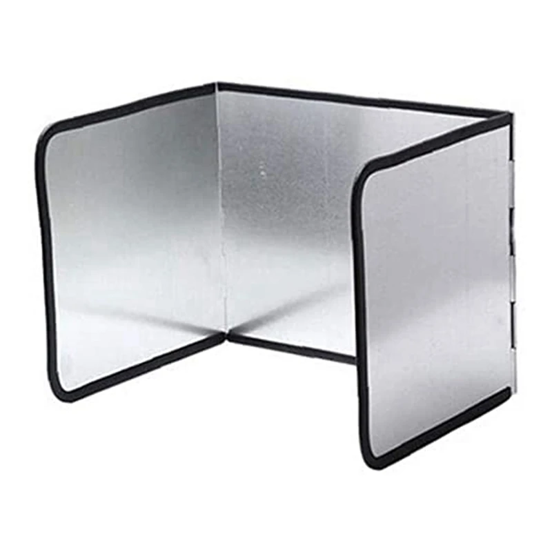 

Kitchen Oil Baffle Anti Splatter Shield Guard Folding Oil Anti-Splash Block 3-Sided Heat Oil Gas Stove Baffle