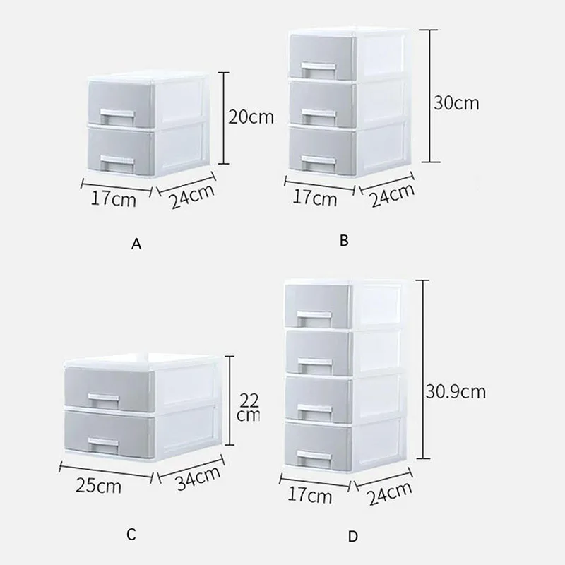 storage drawer office desktop organizer multi layer file debris cabinet cosmetic makeup box home kitchen sundries container case free global shipping