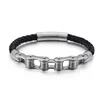 New Frosted Stainless Steel Bike Chain Bracelet 2